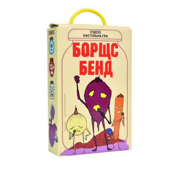 Настільна гра &quot;Борщс Бенд&quot; Strateg 30474 Різнокольоровий