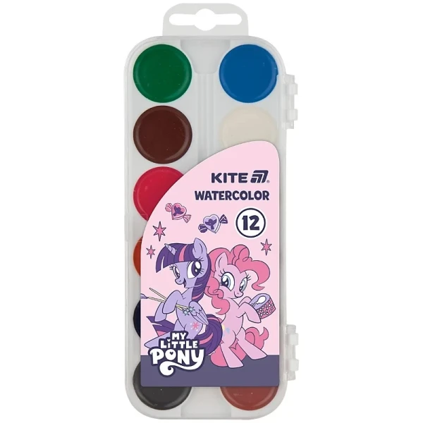Краски акварельные My Little Pony movie Kite LP25-061 12 цветов