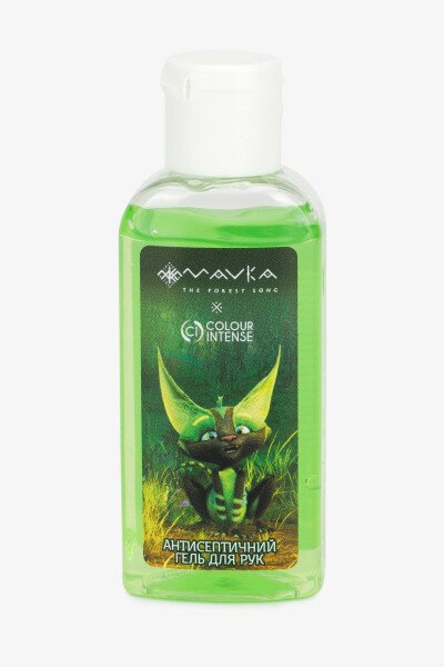 Антисептик гелевый для рук Жабокот Квусь Colour Intense x Mavka 50 мл Разноцветный