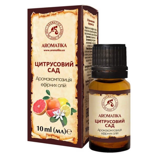 Аромакомпозиція &quot;Цитрусовий сад&quot; 3301909000 10 мл (4820177020399)