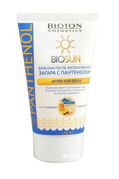 Бальзам после интенсивного загара с пантенолом &quot;BIOSUN&quot; 150 мл (4820026148014)