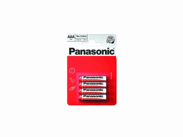 Батарейка PANASONIC AAA R03 Special Blister R03REL/4BP 4 шт. (5410853032861)