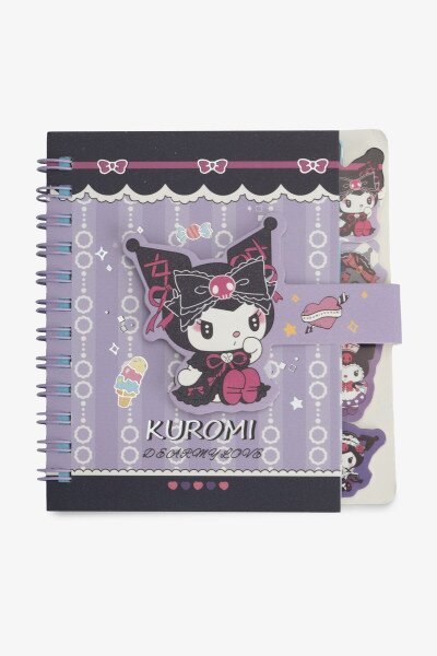 Блокнот Серце &quot;Зайчик Kuromi&quot; 6409 60 арк. Різнокольоровий