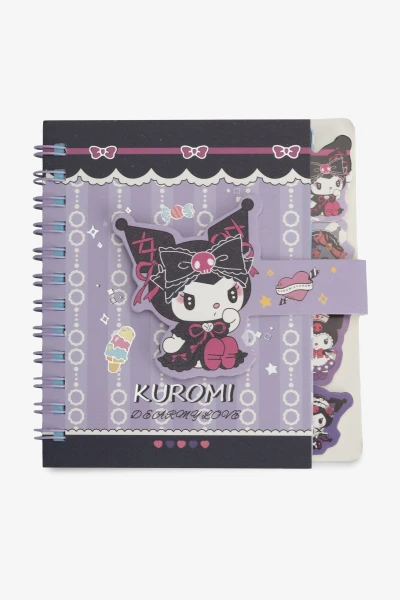 Блокнот Сердце &quot;Зайка Kuromi&quot; 6409 60 л. Разноцветный