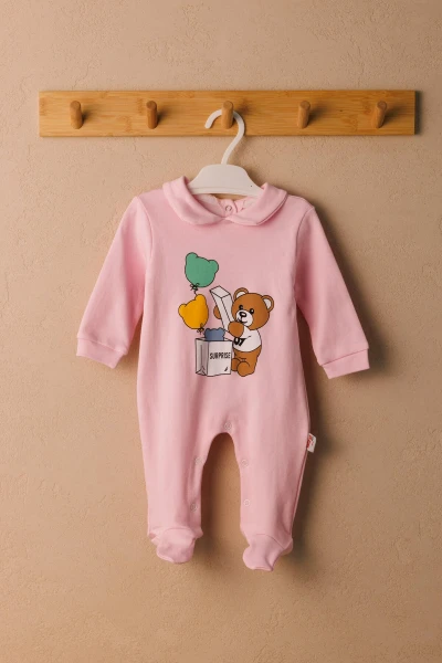 Чоловічок дитячий Mini Papi 8577 62 см Рожевий (2000990483584D)