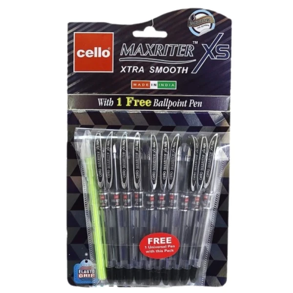 Ручка шариковая/масляная &quot;Maxriter XS&quot; CELLO MaxrXS10BK Черный
