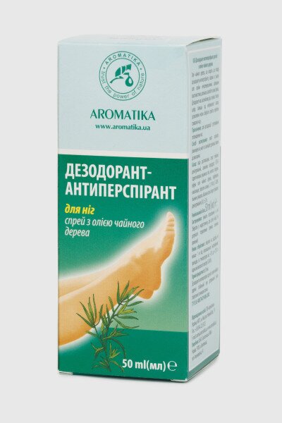Дезодорант для ног Ароматика 3307200000 50 мл (4820031051385)