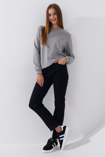 Джинси Mom Fit жіночі 6003 28 Чорний (2000990765413W)