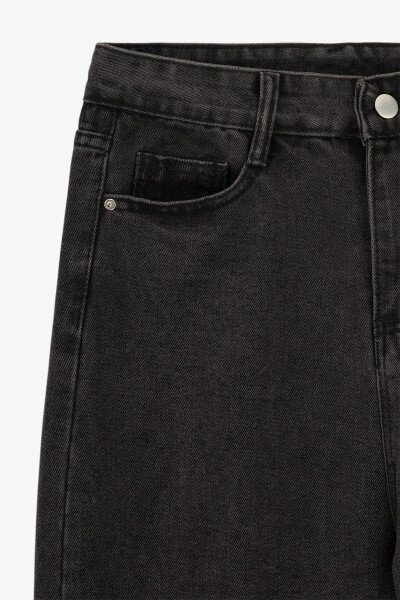 Купить Джинсы Mom Fit женские 801 M Серый Артикул: 2000990501820 Фото №2
