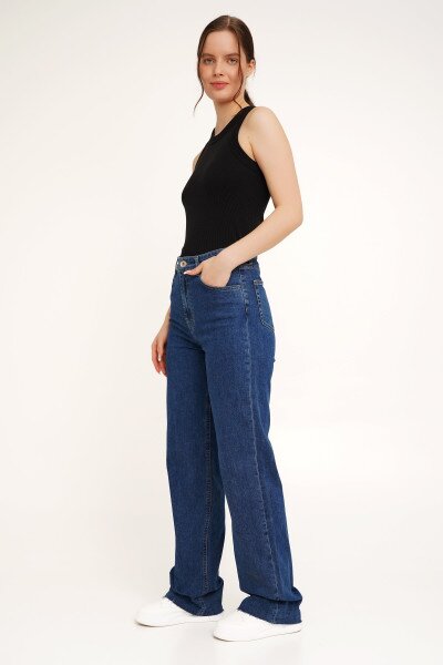 Джинси Regular fit жіночі LAWA WBC02337 34 Синій