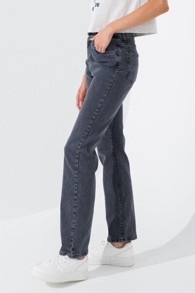 Купити Джинси Regular fit жіночі Zeo Basic 4417 36 Сірий (2000990617491D) Артикул: 2000990617491 Фото №2