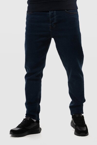 Джинси Slim Fit чоловічі Demos 6292 30 Темно-синій (2000990252142D)