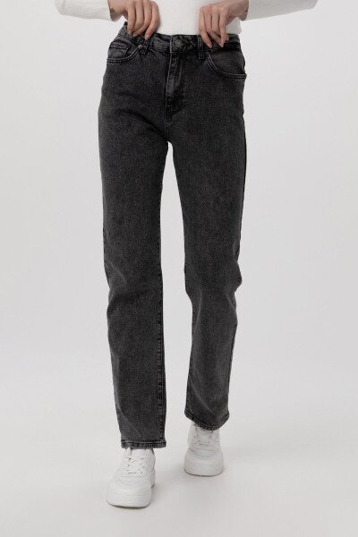 Джинси жіночі Regular fit Zeo Basic 3814 36 Темно-сірий (2000990211972D)