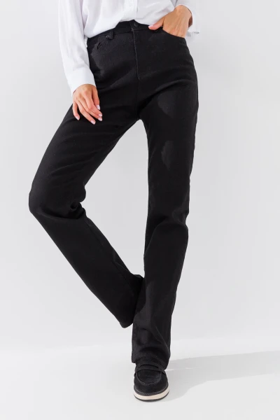 Купити Джинси жіночі Regular fit Zeo Basic 4418 34 Чорний (2000990617538D) Артикул: 2000990617538 Фото №1