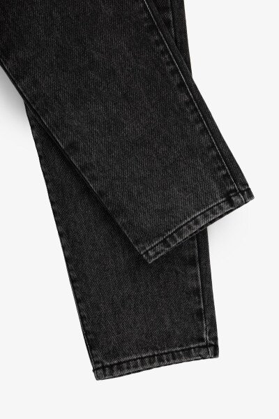 Купити Джинси Mom Fit жіночі Zeo Basic 3686 34 Темно-сірий Артикул: 2000990956460 Фото №4