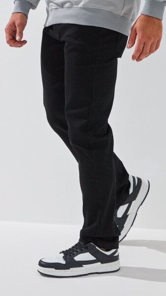 Купити Джинси Regular Fit чоловічі 5108-3 33 Чорний Артикул: 2000999243585 Фото №4