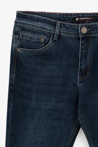 Купить Джинсы Regular Fit мужские 8098 31 Синий Артикул: 2000990952028 Фото №4