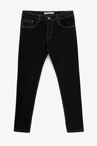 Купить Джинсы Regular Fit мужские 8122 29 Черный Артикул: 2000990951953 Фото №1