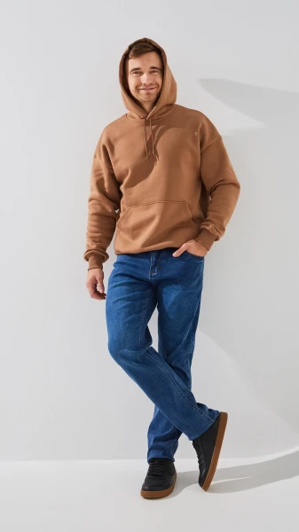 Купить Джинсы Regular Fit мужские HB600 28 Синий Артикул: 2000999193774 Фото №2