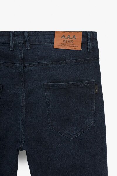 Купить Джинсы Slim Fit мужские 889 30 Темно-синий Артикул: 2000991003422 Фото №4