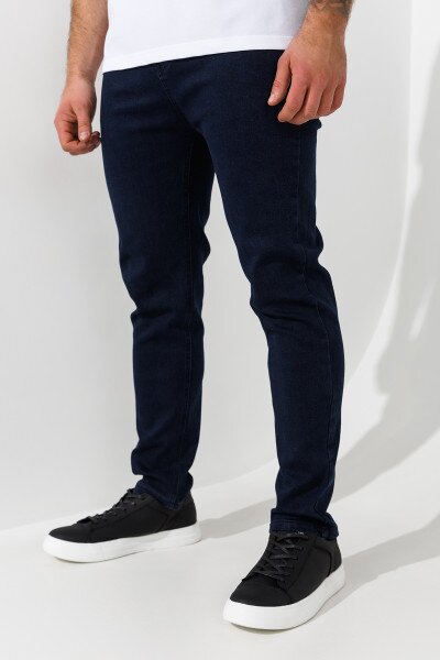 Купити Джинси Slim Fit чоловічі  889 29 Темно-синій Артикул: 2000991003415 Фото №2