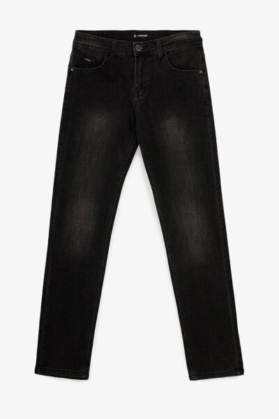 Джинсы Slim Fit мужские W008-5 30 Темно-серый
