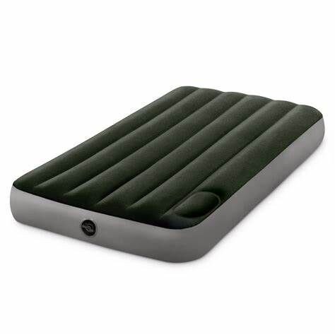 Ліжко надувне Intex DOWNY BED (fiber-tech) 64761 Різнокольоровий