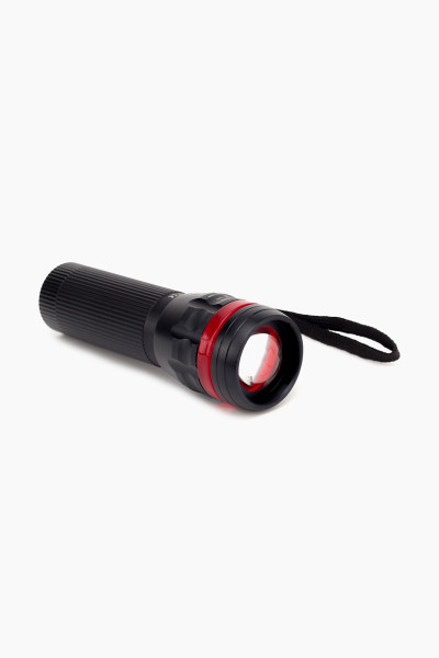 Ліхтарик ручний на батарейках ZOOM Червоний Omer BM-310 (2000989456735)