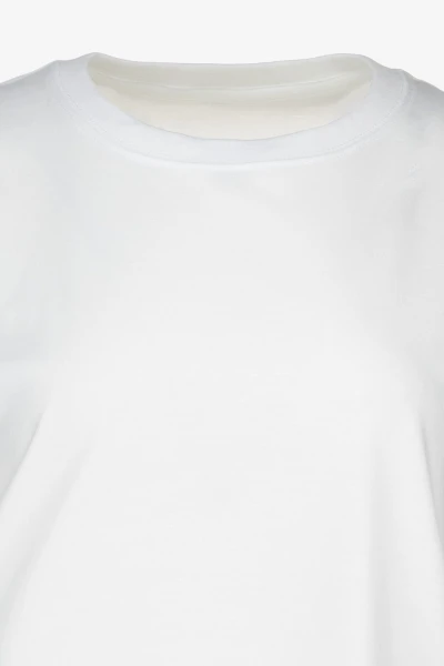 Купить Футболка однотонная женская On me OnMe-010 baza 2XS Белый Артикул: 2000990982858 Фото №2