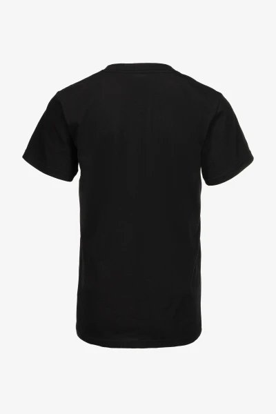 Купити Футболка однотонна жіноча On me OnMe-010 baza XL Чорний Артикул: 2000990983640 Фото №3