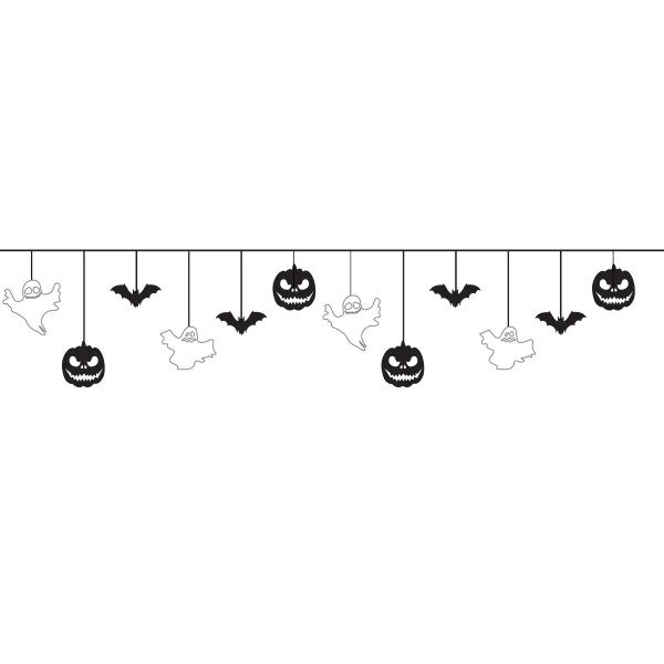 Гірлянда YES 801187 Halloween mix, 12 фігурок, 3м (5056574401731)