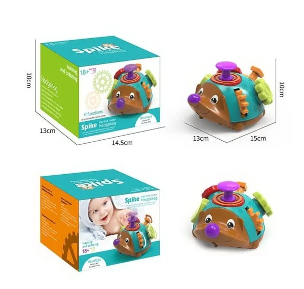 Игрушка Бизиборд &quot;Ежик&quot; 8815 Разноцветный