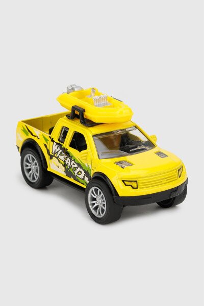 Игрушка машина Внедорожник с лодкой АВТОПРОМ AP7435 Желтый (2000990643056)