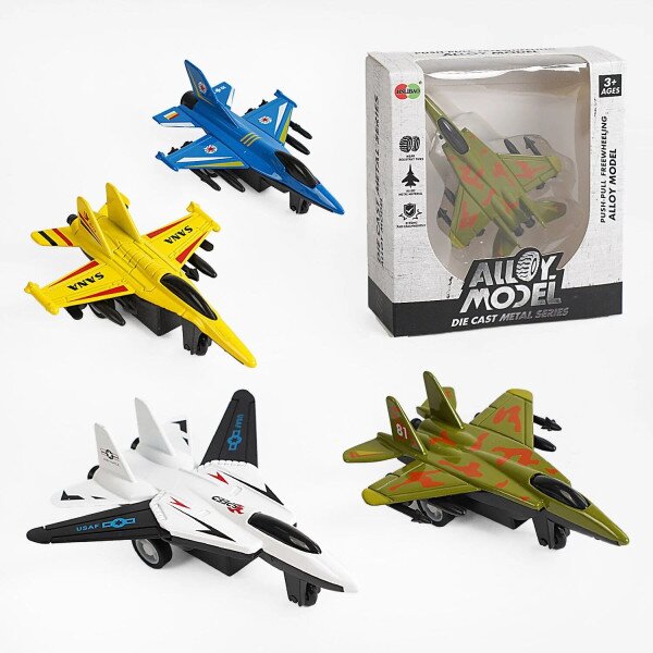 Игрушка Самолет-истребитель 836B016 Разноцветный