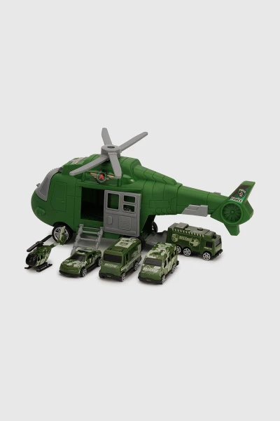 Игрушка Вертолет DY539-12 Зеленый (6976591111637)
