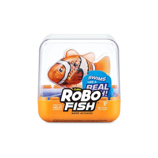 Интерактивная игрушка Роборыбка Pets &amp; Robo Alive 7191-5 Оранжевый (6900007361507)