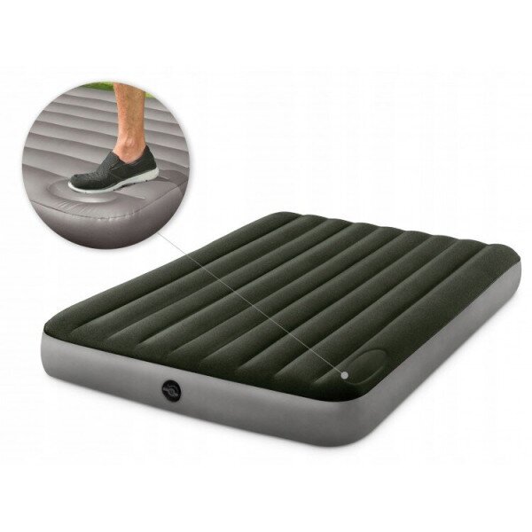 Кровать надувная Intex DOWNY BED (fiber-tech) 64763 Разноцветный