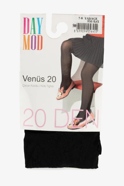 Колготы для девочки Day Mod Venus 20 Den 7-8 лет Черный