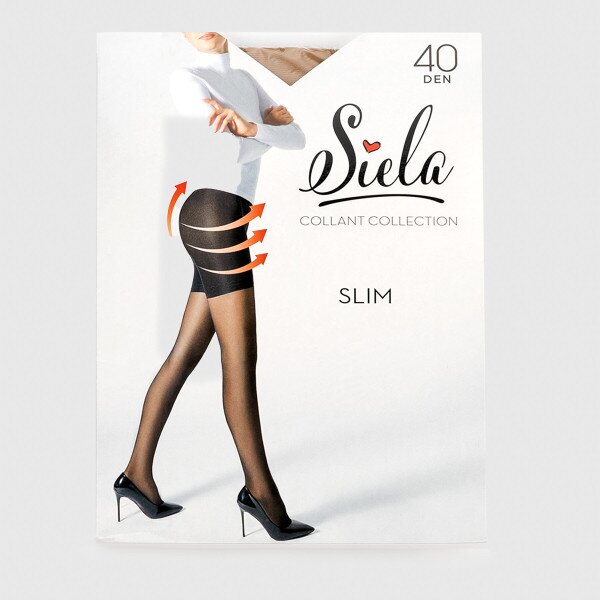 Колготы женские SIELA SLIM 40 2 Бежевый (4820040244716A)