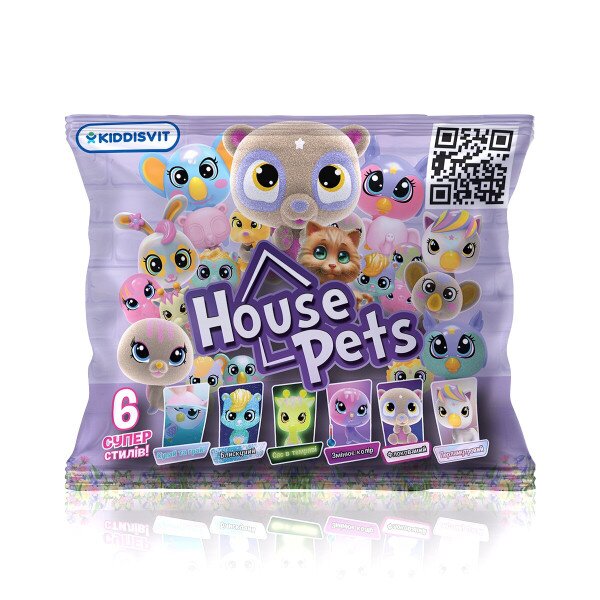 Коллекционная фигурка-сюрприз House Pets 1065B Мой любимец (8886457665618)