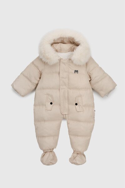 Комбинезон детский Snowgenius 190719 68 см Бежевый (2000990677846W)
