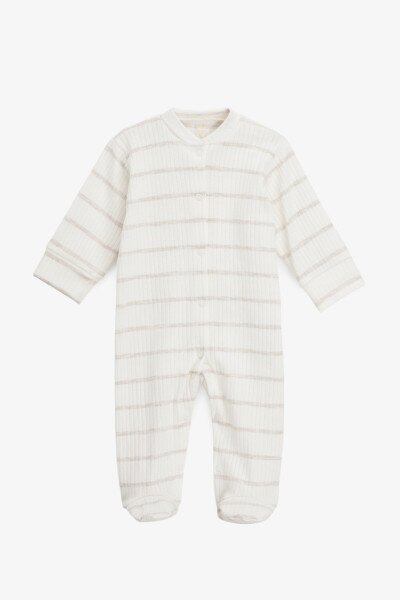Комбінезон для дівчинки Baby Life P-913 56 см Молочно-бежевий