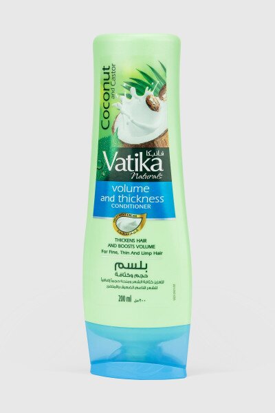 Кондиционер для объемных, густых волос DABUR VATIKA 200 мл (6291069701661)