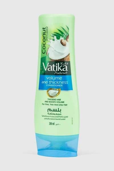 Кондиционер для объемных, густых волос DABUR VATIKA 200 мл (6291069701661)