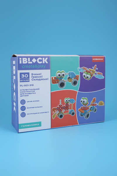 Конструктор дитячий IBLOCK PL-921-319 Різнокольоровий (2000989432852)