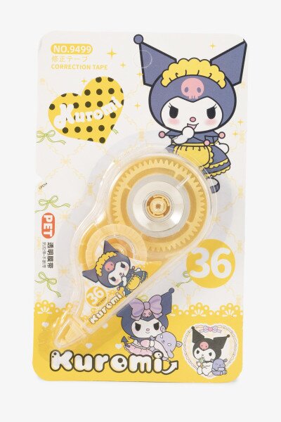 Корректор ленточный &quot;Зайка Kuromi&quot; 9499 Желтый