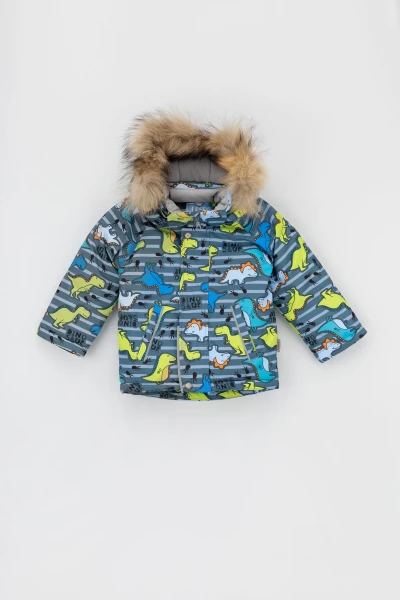 Куртка зимова для хлопчика Snowgenius H31-012 74 см Сірий (2000989628194W)