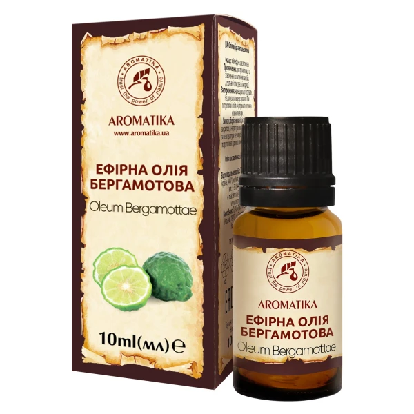 Олія ефірна бергамотова 3301192010 10 мл (48200783)