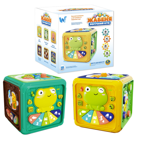 Многофункциональный музыкальный куб WToys 92180 (6946616275156)