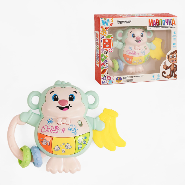Музыкальная обезьянка WToys 0 Разноцветный